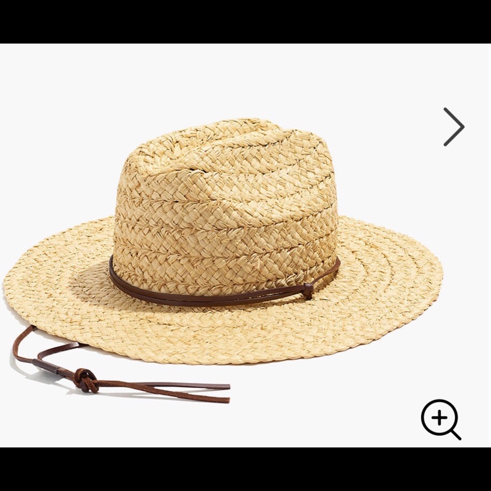Madewell Biltmore Raffia Lifeguard Hat